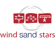 wind sand stars Logo